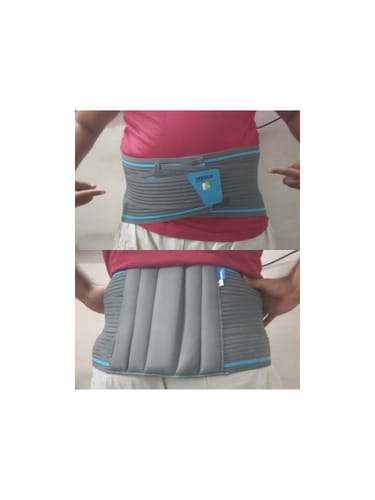 Customer photo review of Lumbocare (Lumbo Sacral Belt) | Provides Support to the Lower Back | Pain solution for Back and Abdomen (Grey)
