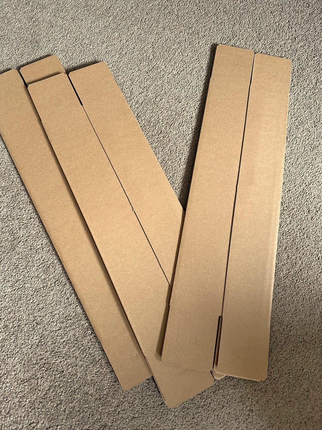 Customer photo review of 80 x 80 x 430mm Long Tube Brown Mailing Box B76