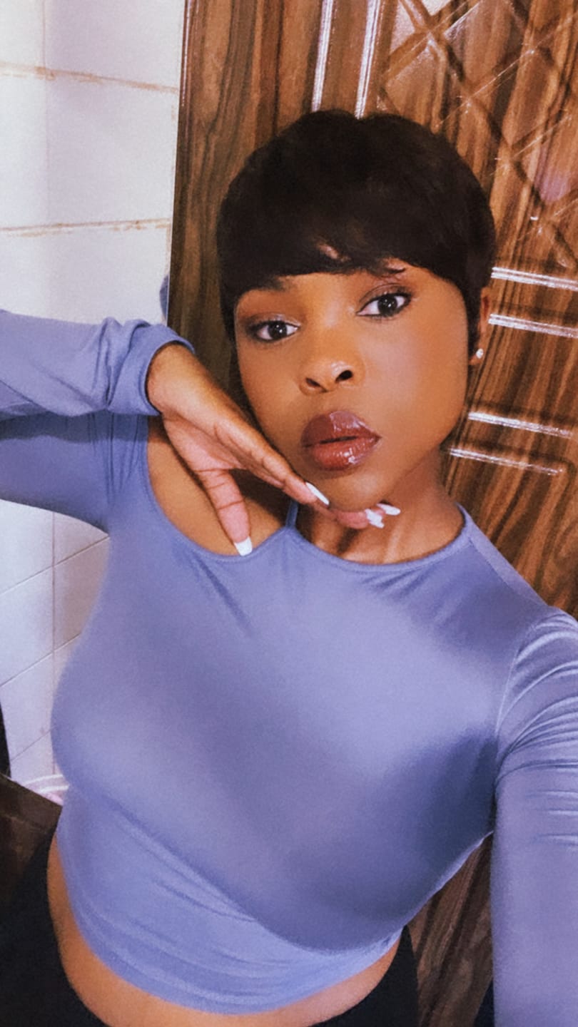 Customer photo review of Clearance: The Whitney pixie