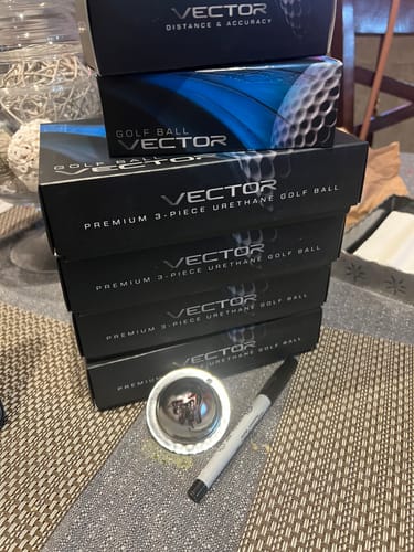 Customer photo review of Vector Golf Ball