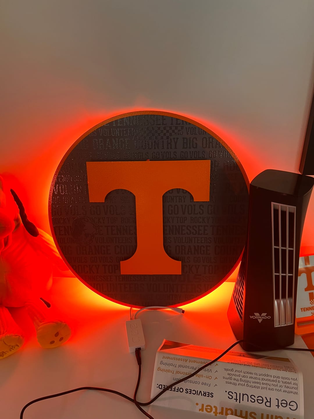 Customer photo review of Tennessee Volunteers CRAFT SERIES 3D Embossed Metal Wall Art