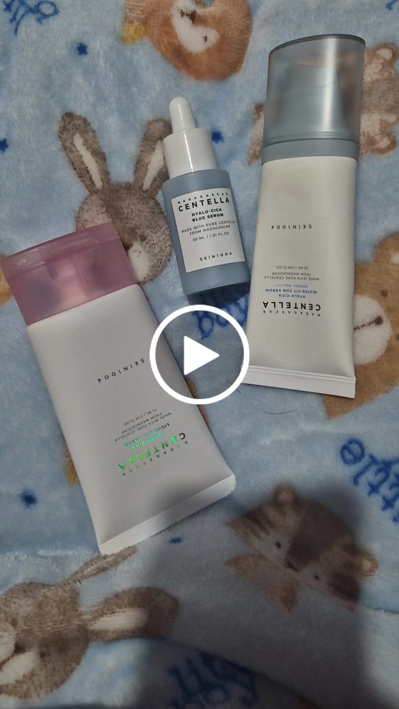 Customer video review of SKIN1004 - Madagascar Centella Hyalu-Cica Water-Fit Sun Serum 50 ML | Protector Solar en Suero