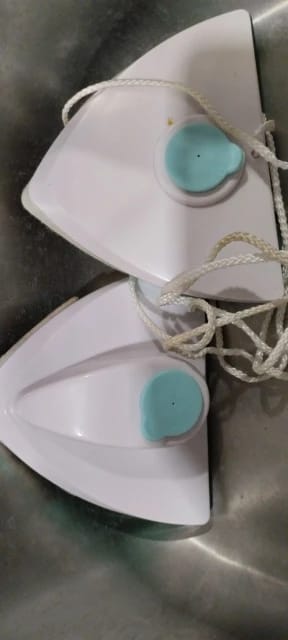 Customer photo review of Limpador de Vidro Magnético para Janela Vidraça Aquário AmiGlass