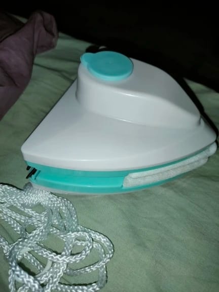 Customer photo review of Limpador de Vidro Magnético para Janela Vidraça Aquário AmiGlass