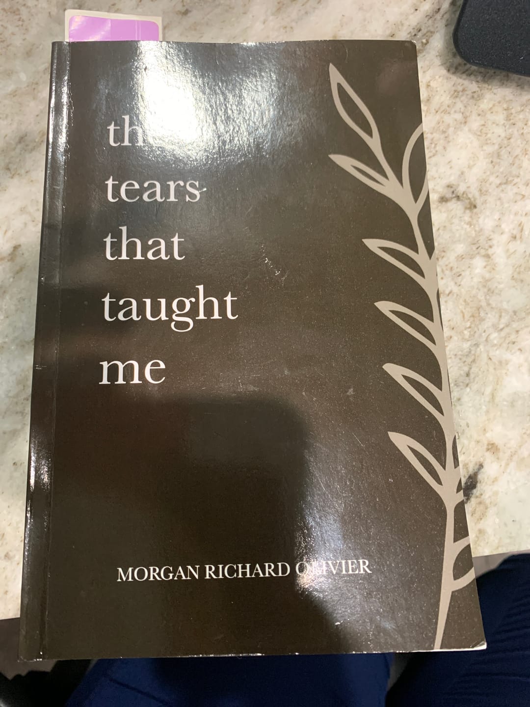 Customer photo review of The Tears That Taught Me (Paperback)