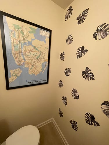 Customer photo review of Monstera Leaf