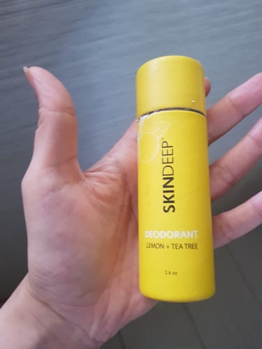 Customer photo review of DEODORANT