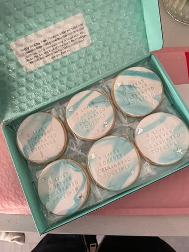 Customer photo review of Design Your Own ROUND Cookies