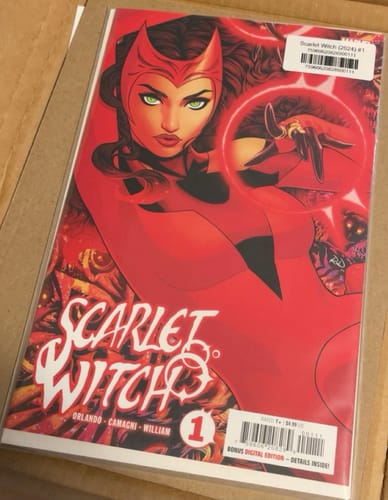 Customer photo review of Scarlet Witch (2024) #1