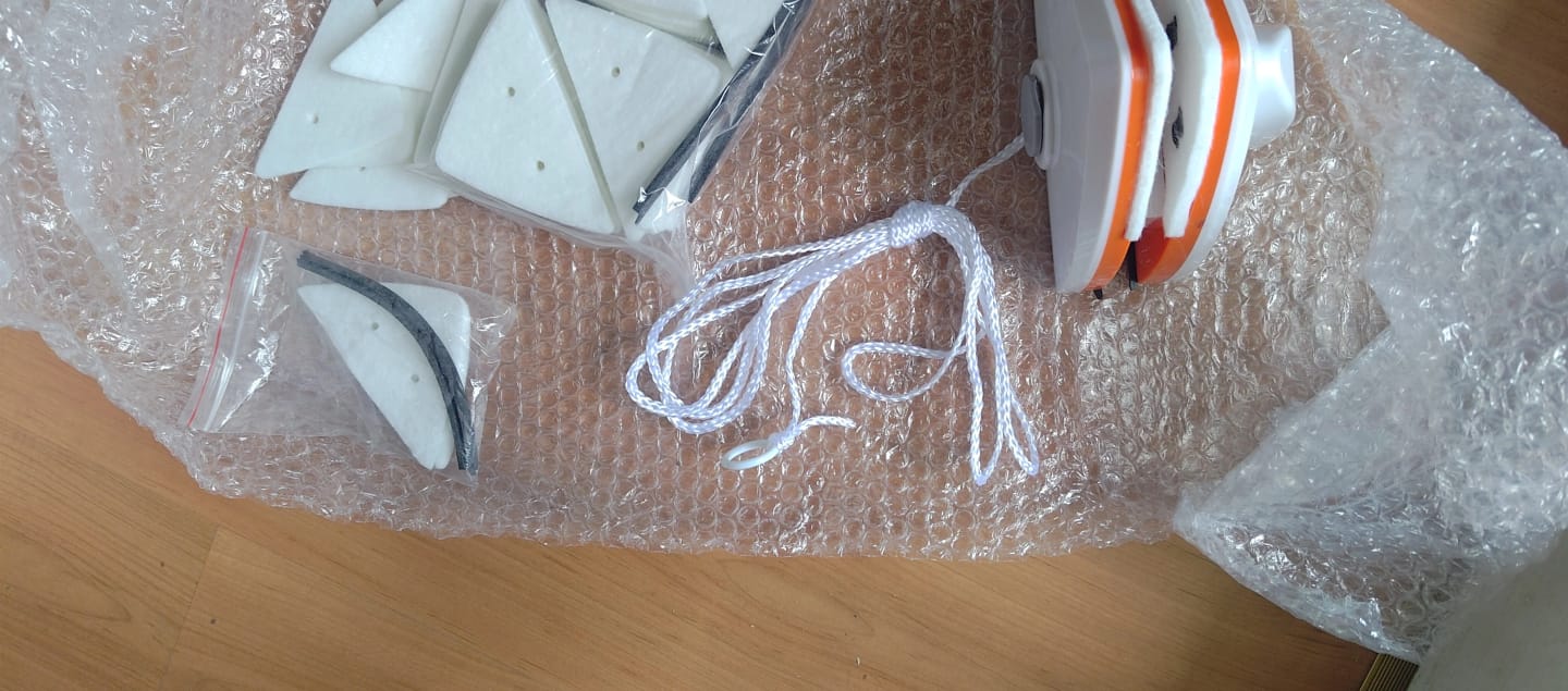 Customer photo review of Limpador de Vidro Magnético para Janela Vidraça Aquário AmiGlass