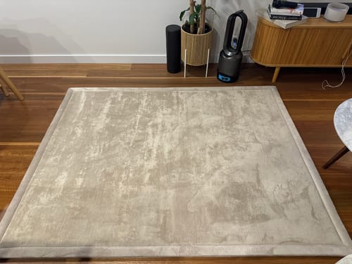 Customer photo review of The Mellow Mat® (Soft Touch Tatami Rug)