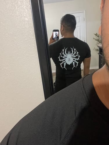 Customer photo review of Phantom Troupe Compression T-Shirt