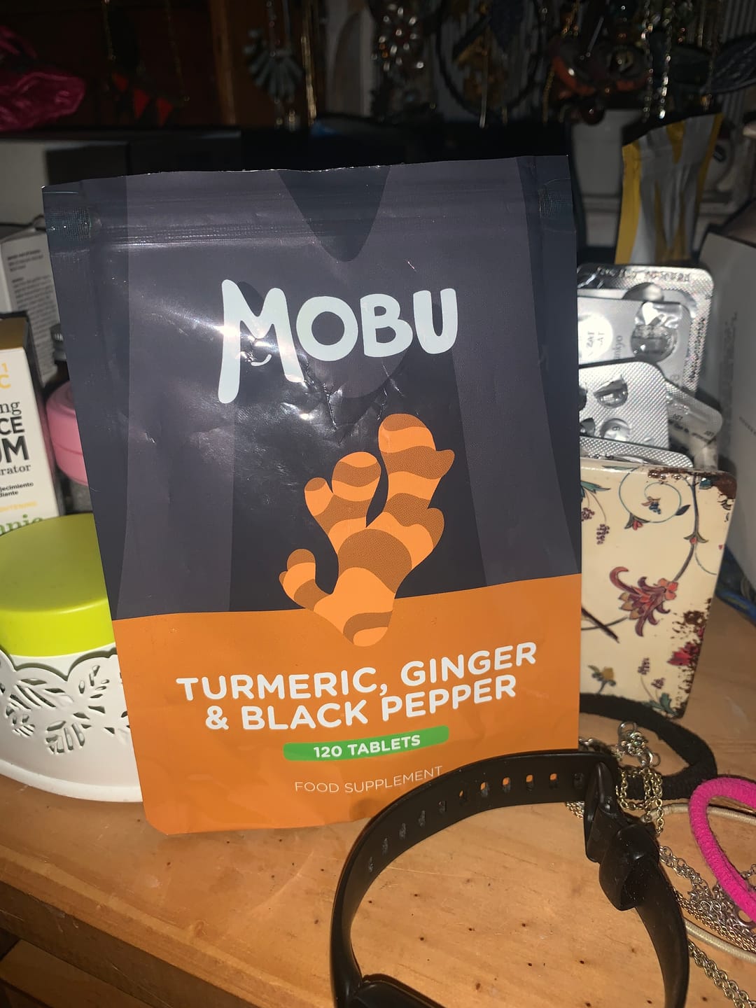 Customer photo review of Turmeric, Black Pepper & Ginger