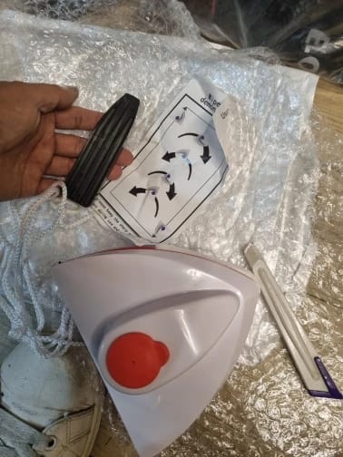 Customer photo review of Limpador de Vidro Magnético para Janela Vidraça Aquário AmiGlass