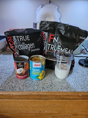 Customer photo review of True Meal Low Carb Meal Replacement