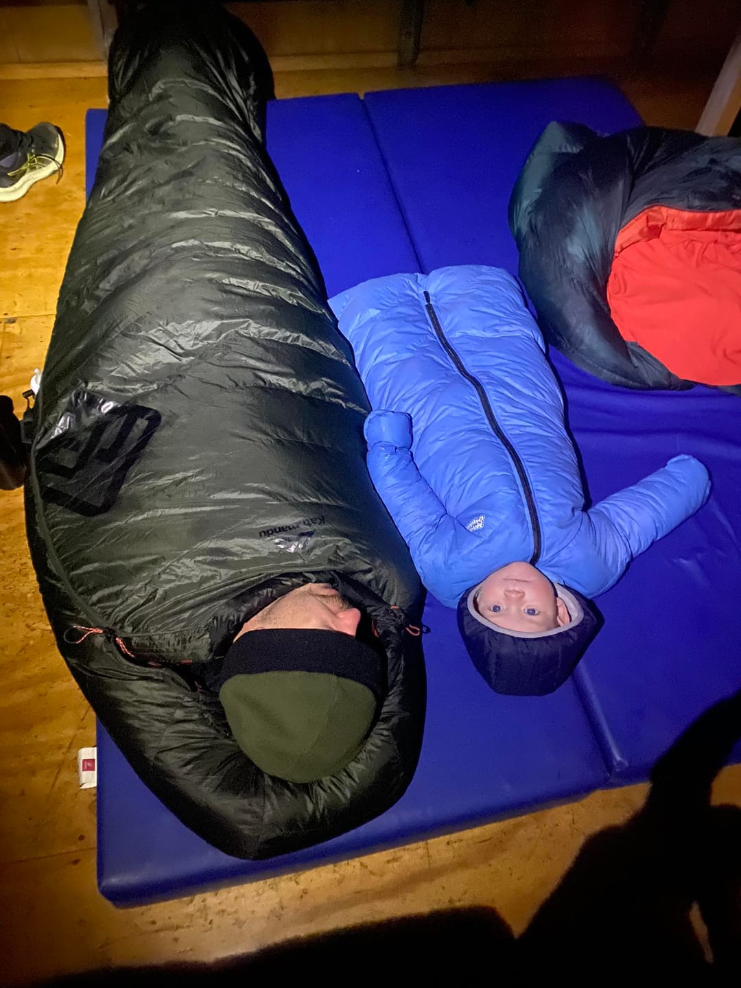 Customer photo review of Big Mo Kids Sleeping Bag (18-36 months)