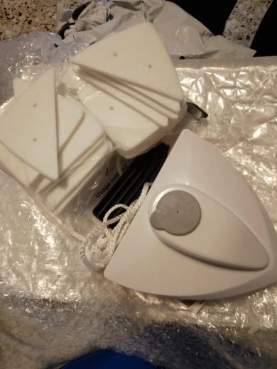 Customer photo review of Limpador de Vidro Magnético para Janela Vidraça Aquário AmiGlass