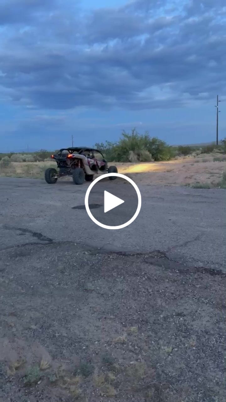 Customer video review of RPM SxS Muffler Delete " Slip On " Exhaust Race Pipe