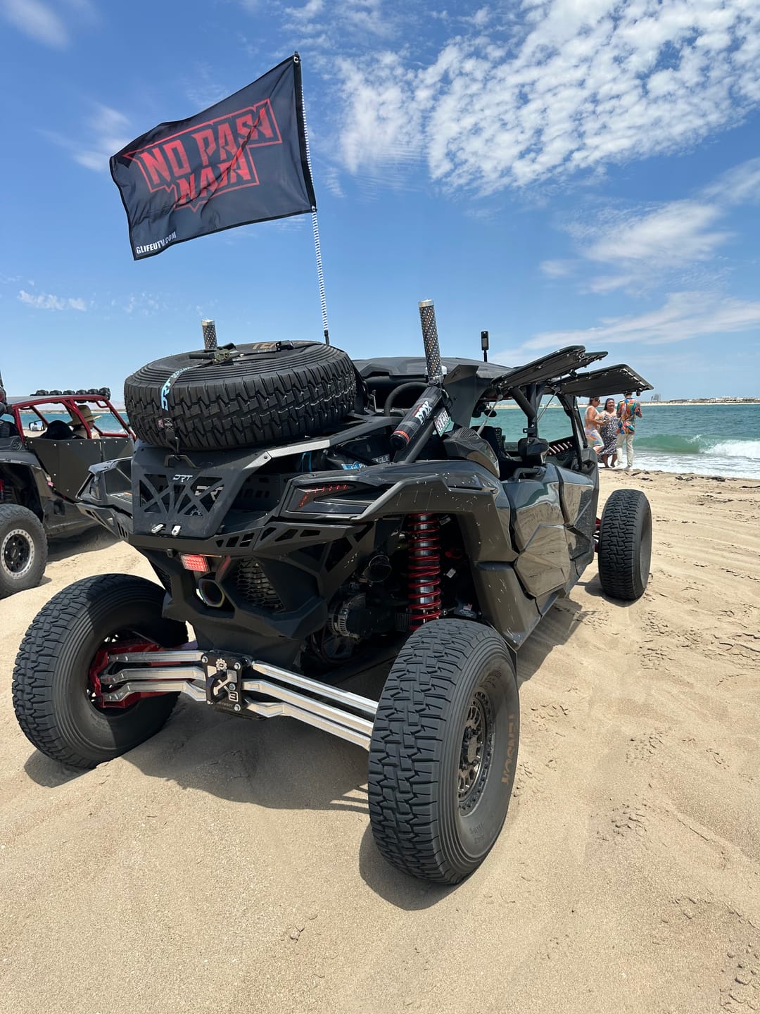 Customer photo review of HCR Racing Can-am Maverick X3 XRS 72" Dual Sport OEM Replacement Front A-arms