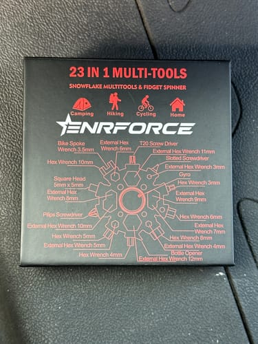 Customer photo review of Multi-Tool & Fidget Spinner Combo