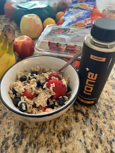 Customer photo review of SuperCharged Honey Bottle - Natural Pre-Workout (30 Servings)