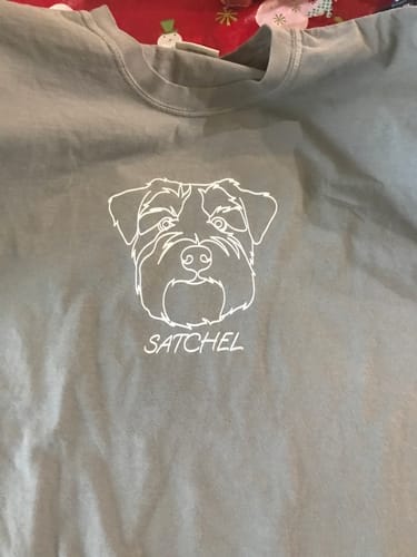Customer photo review of Custom T-shirt