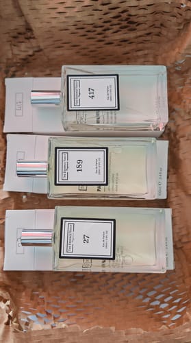 Customer photo review of 3x 100ml Perfume Set + Free 30ml Perfume