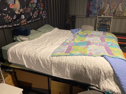 Customer photo review of Spare Minky Covers