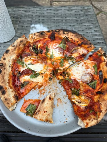 Customer photo review of Sourdough Pizza Bases