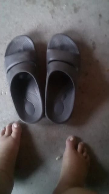 Customer photo review of Pantoufles/sandales orthopédiques Arch Support Slippers Double Sangle