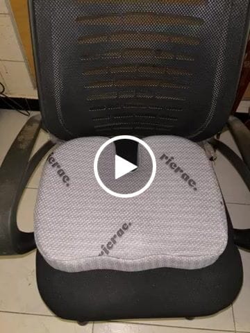 Customer video review of Rall- Portable Tailbone Cushion