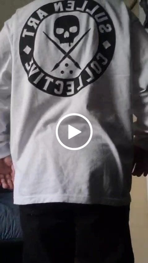 Customer video review of BADGE OF HONOR WHITE LONG SLEEVE