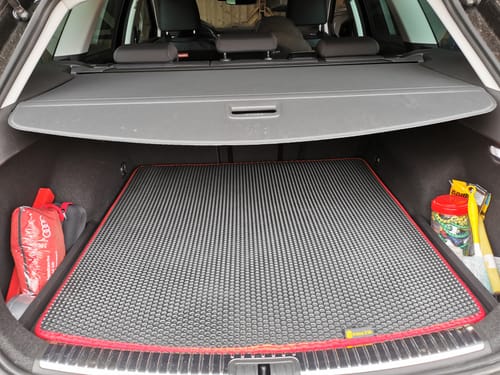 Customer photo review of Kofferraumwanne nach Maß