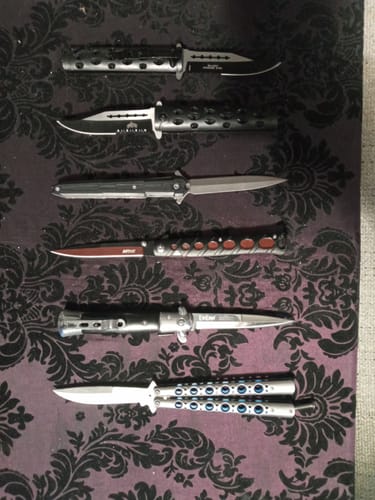 Customer photo review of Scorpion Balisong Butterfly