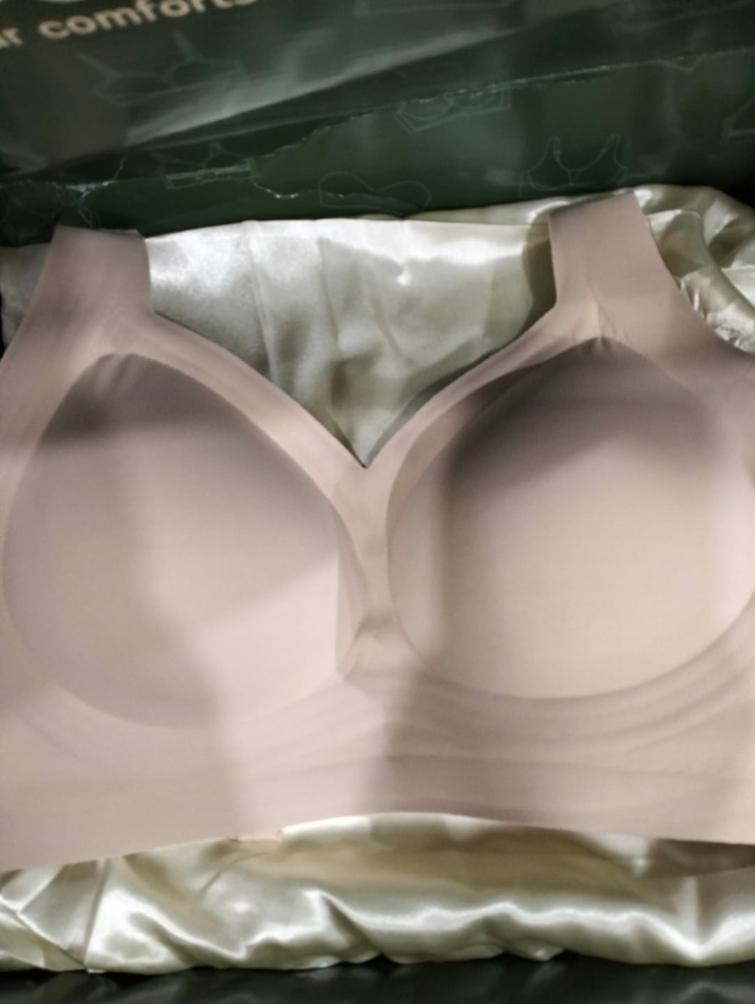 Customer photo review of [New-In] Routine Lite Perfect Uplifting Seamless Bra (S-3XL) In Warm Natural