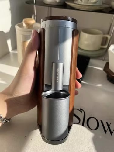 Customer photo review of Portable Rechargeable Coffee Grinder Electric Hand Brew