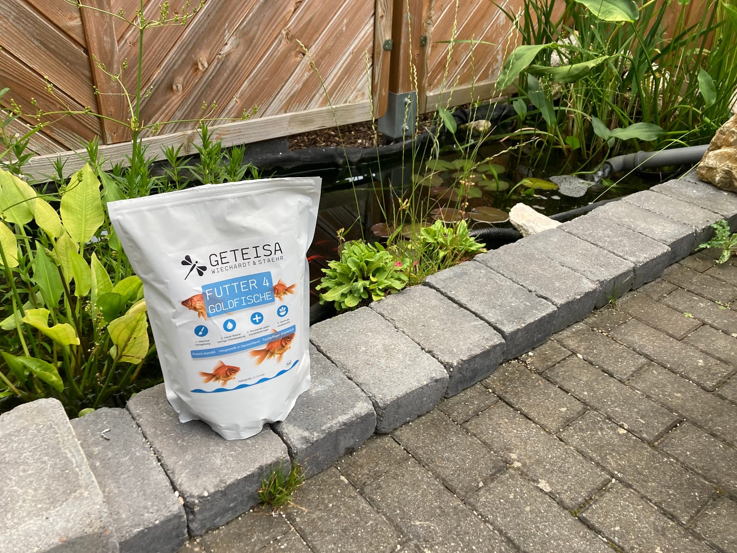 Customer photo review of Futter für Goldfische