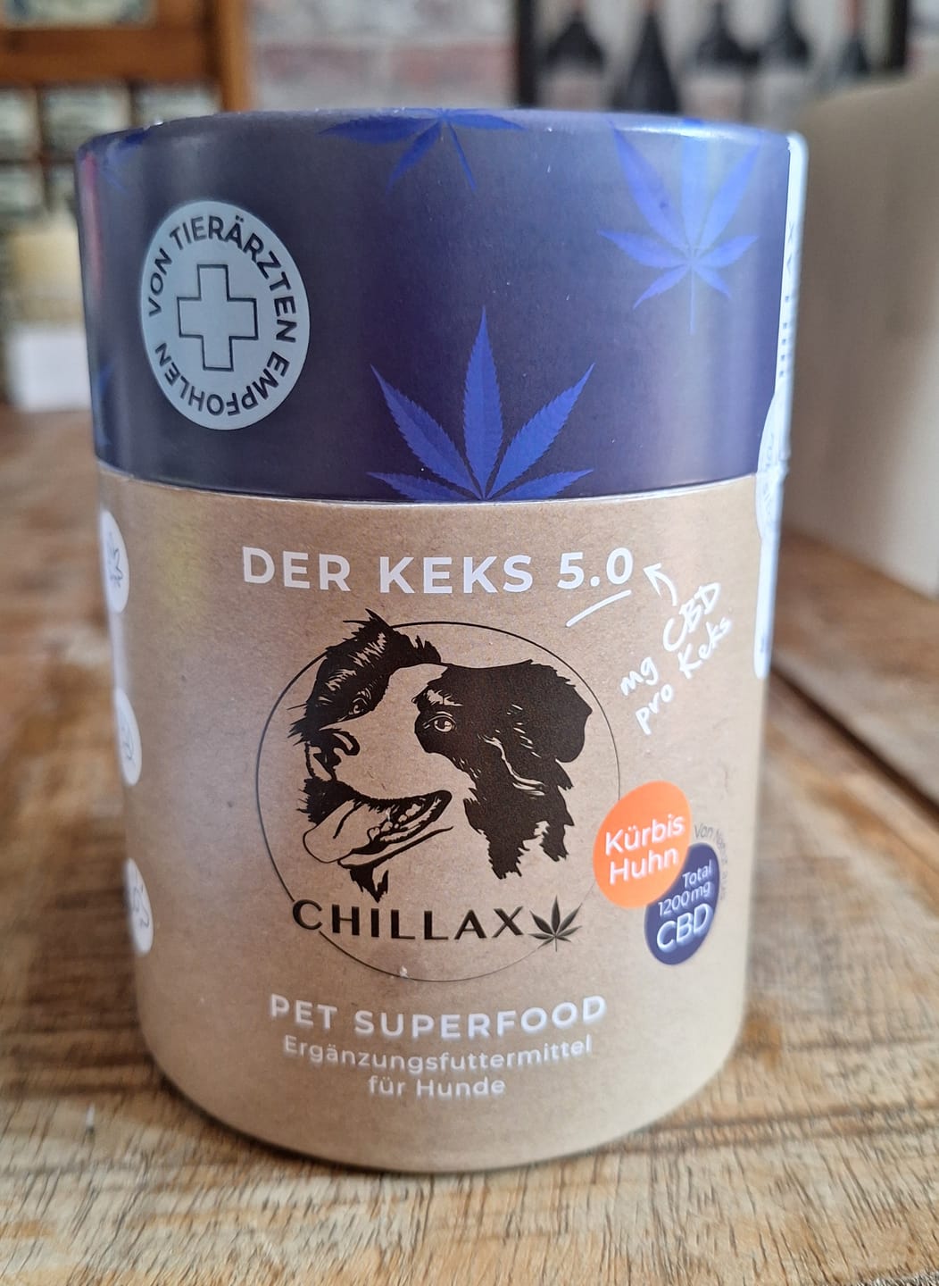 Customer photo review of Hundekekse - Kürbis-Huhn - 5.0 mg CBD - Total 1200 mg CBD
