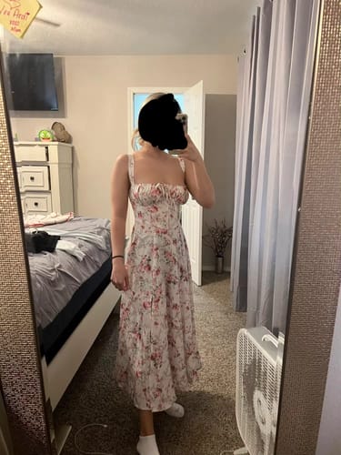 Customer photo review of Summer in France Midi Dress