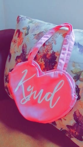 Customer photo review of I Love Tote Bag