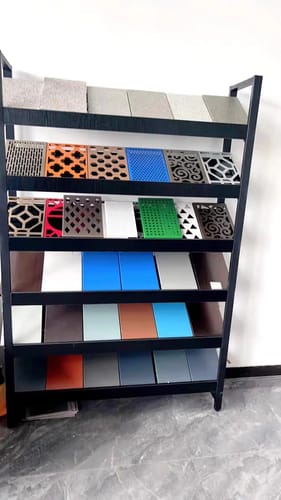 Customer photo review of Wooden Freestanding Magazine Rack（East Coast）