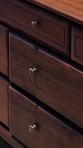 Customer photo review of classic knob for drawers bronze 25mm diameter