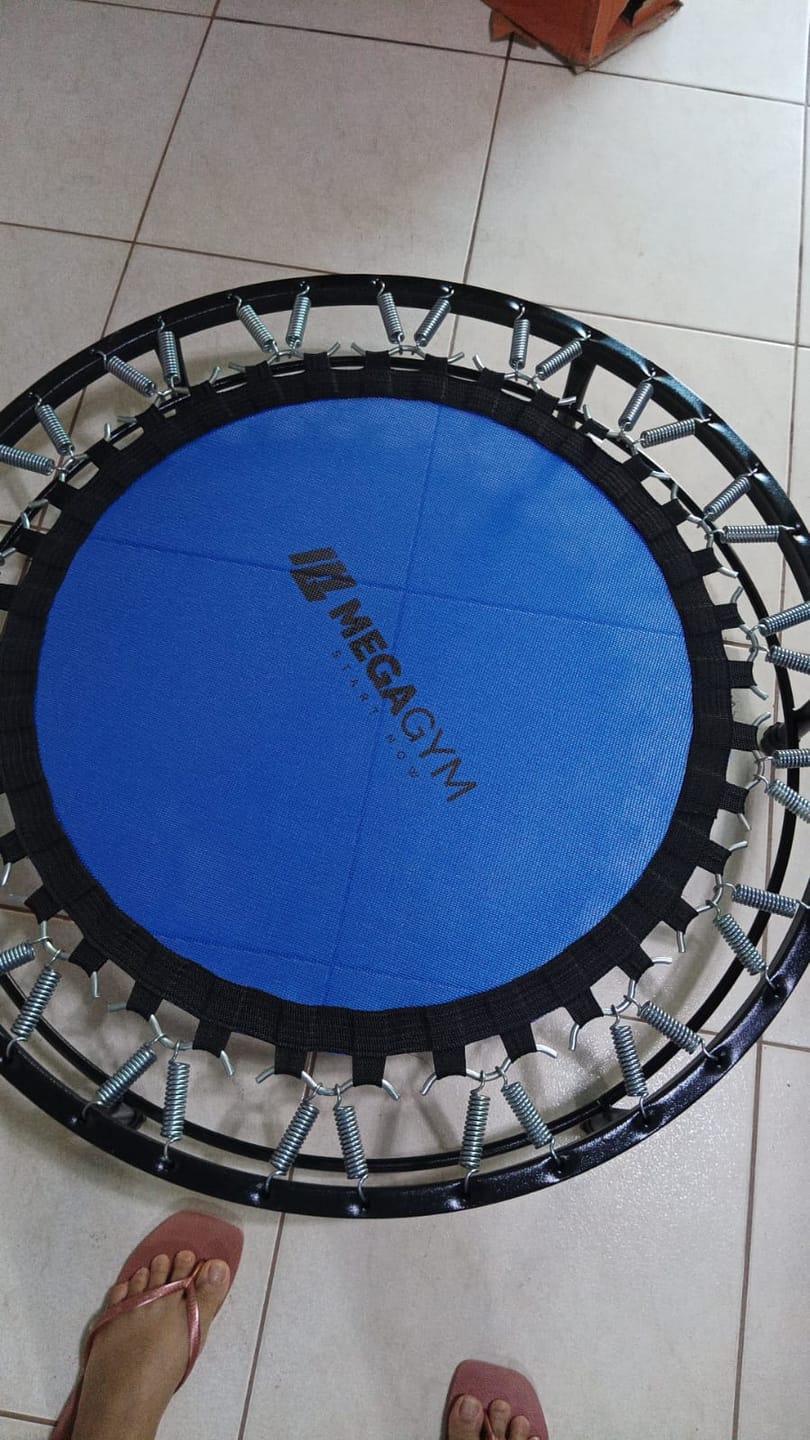 Customer photo review of Mini Jump Trampolim Profissional 36 Molas