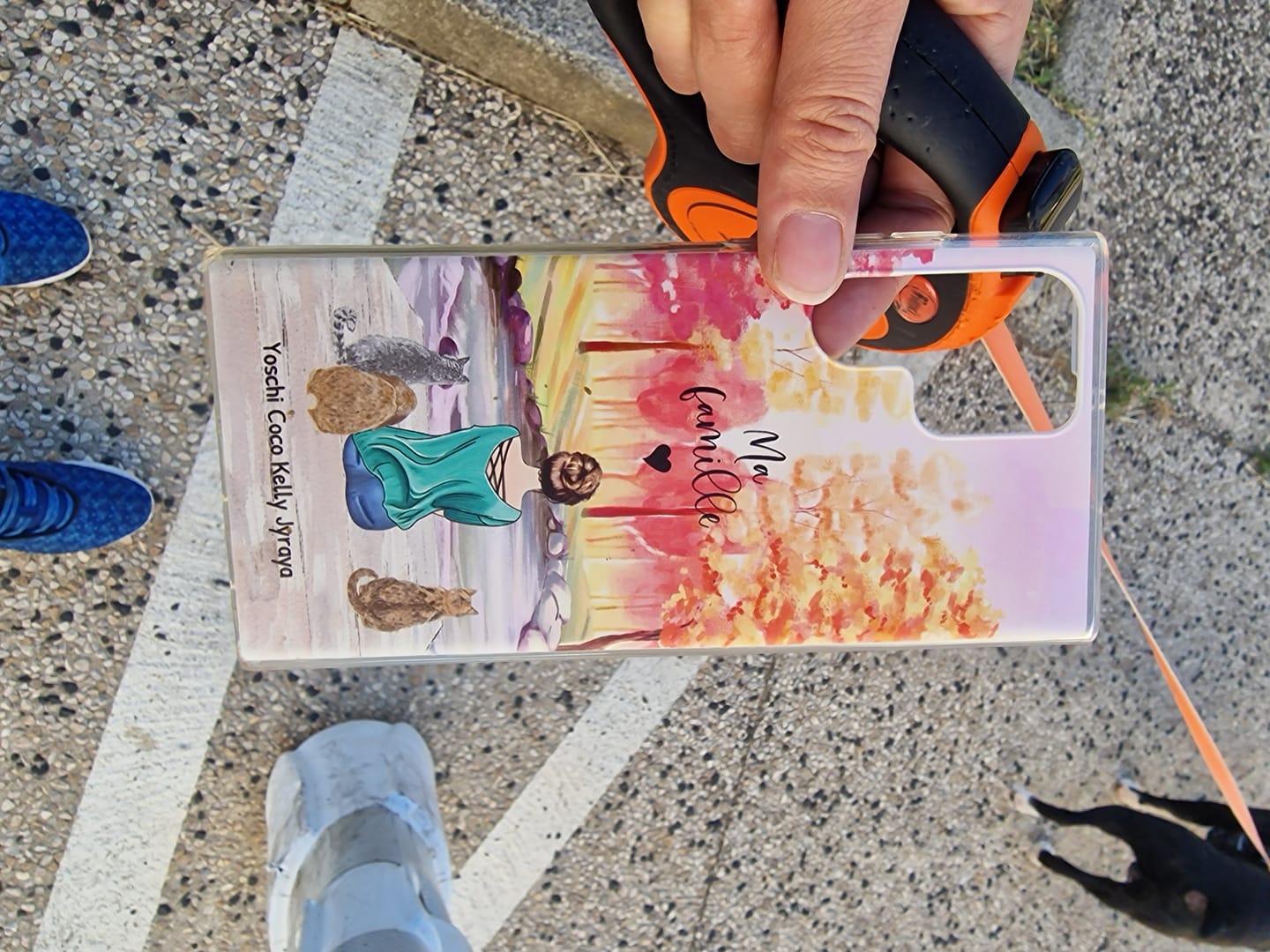 Customer photo review of Meilleurs amis - Coque de téléphone personnalisée