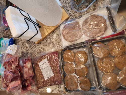 Customer photo review of Halal Goat Cubes-Gosht