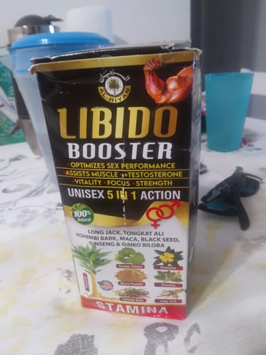 Customer photo review of Organic Libido Booster - Unisex 16oz
