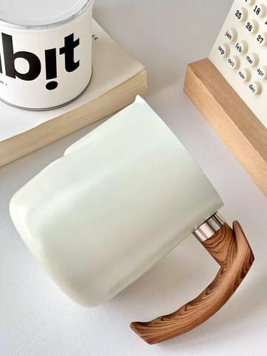 Customer photo review of Thickened Milk Jugs For Latte, Cappuccino And Frothing Milk