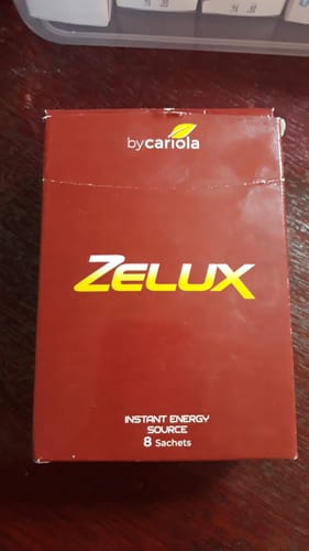 Customer photo review of Zelux | Box with 8 Sachets