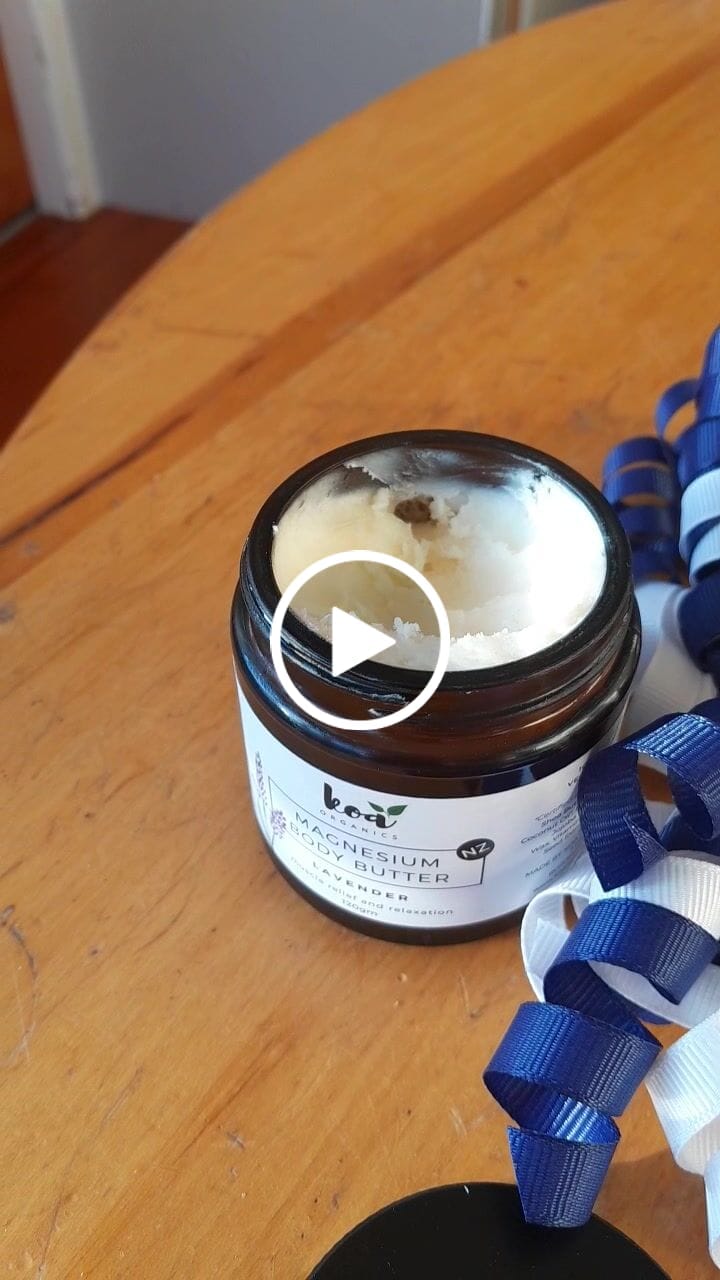Customer video review of Magnesium Body Butter with Lavender