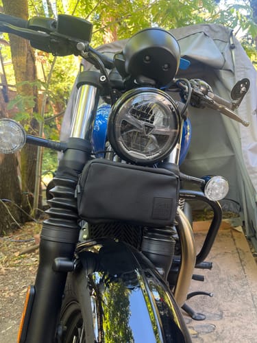 Customer photo review of Black Bar Bag